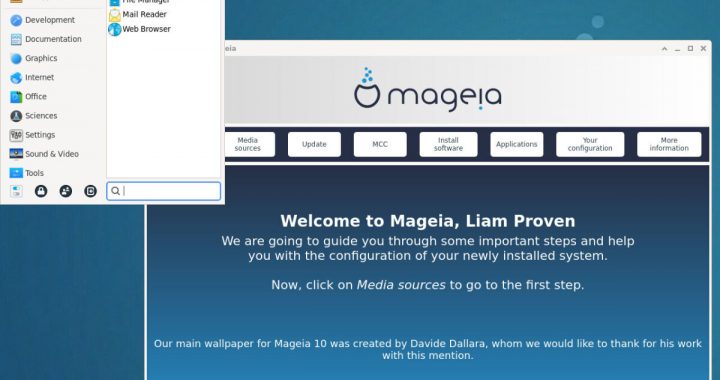 Mageia 10 keeps the 32-bit Linux flame alive