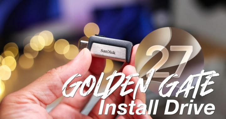 How to create a macOS Golden Gate USB install drive [Video]