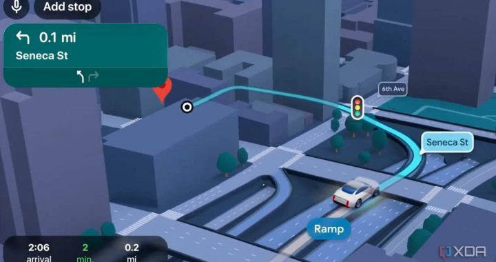 Google Maps eye-catching Immersive Navigation UI is finally rolling out to Android…