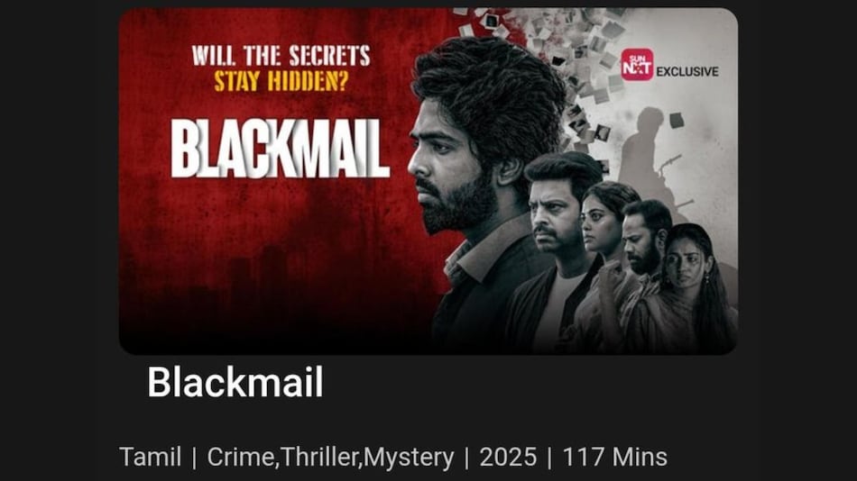 Blackmail Now Streaming Online: Know Where to Watch This Tamil Crime Thriller Movie