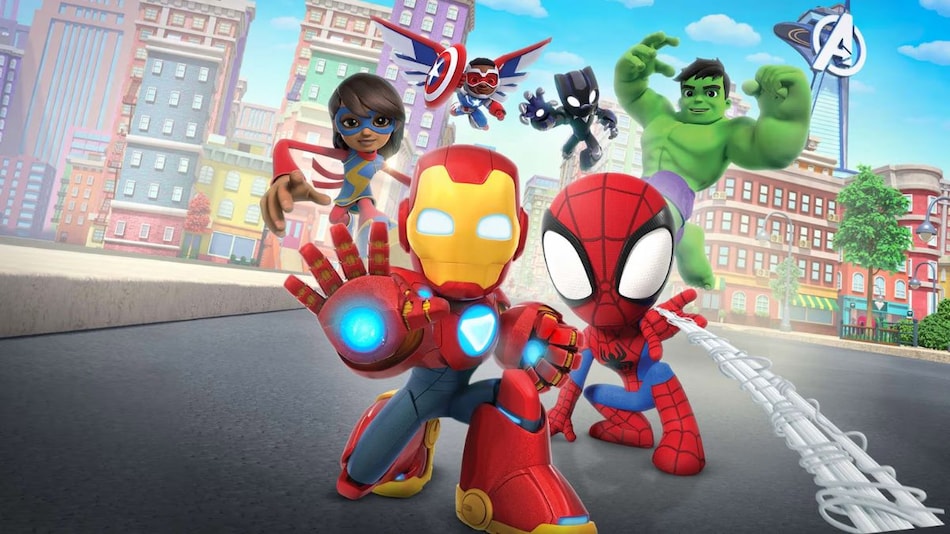 Marvel Spidey and Iron Man: Avengers Team Up Now Streaming on JioHotstar